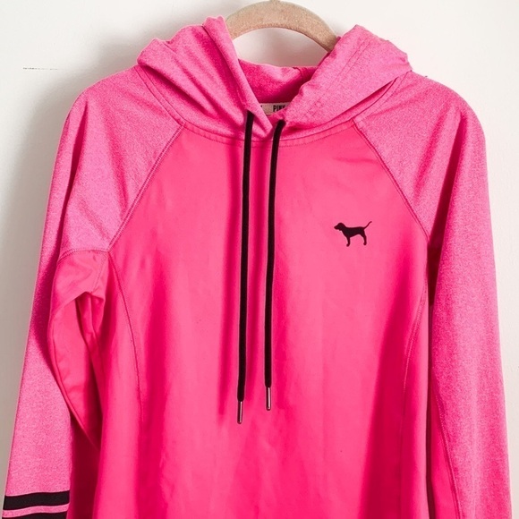 Victoria’s Secret PINK Active Hoodie Barbie Pink - Picture 2 of 7